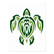 Tribal Turtle Postcards