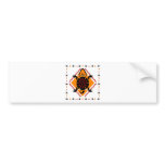 tribal-turtles bumper sticker