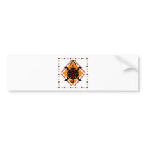 tribal-turtles bumper sticker
