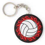 tribal volleyball keychains