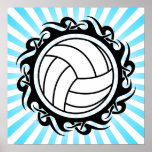 tribal volleyball poster