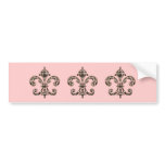 Tribal Voodoo Fleur de lis bumper stickers