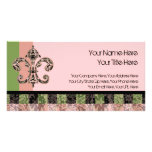 Tribal Voodoo Fleur de lis photo cards