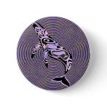 Tribal Whale Button