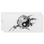 Tribal Yin Yang rack cards