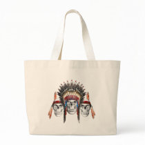 Tribe of Skulls Canvas Bags