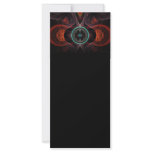 Tribunal Abstract Fractal Artwork Customized Rack Card