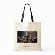 Tribunal Of The Inquisition By Francisco De Goya Tote Bag