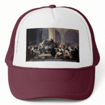 Tribunal Of The Inquisition By Francisco De Goya Trucker Hat
