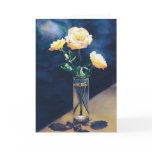 "Tribute" Roses in Vase Still Life cards