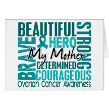 Tribute Square Mother Ovarian Cancer Card
