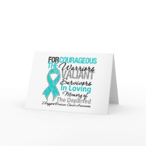 Tribute Support Ovarian Cancer Awareness Card