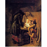 Tric-Trac Players By Hooch Pieter De (Best Quality photo sculptures