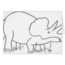Triceratops Cards