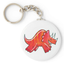 Triceratops keychains