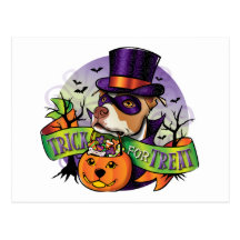 Trick for Treat Postcard