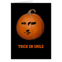 Trick or Smile Greeting Card