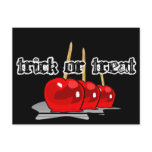 Trick or Treat 3 Red Candy Apples