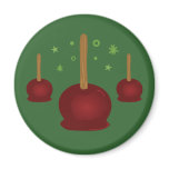 Trick or Treat Candy Apples magnets