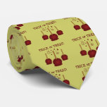 Trick or Treat Candy Apples ties