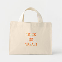 TRICK OR TREAT! CANVAS BAGS