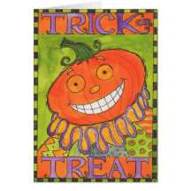 Trick or Treat card