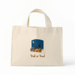 Trick or Treat Cattle Dog Halloween Tote Bags