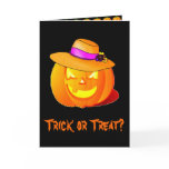 Trick or Treat Halloween Card