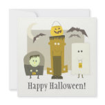 Trick or Treat Halloween Card invitations