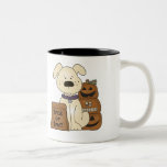 Trick Or Treat Halloween Dog Coffee Mugs