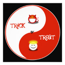 Trick or Treat Halloween Party Invitation