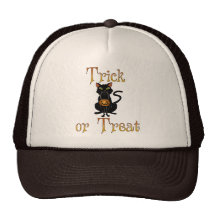 Trick or Treat Kitty Mesh Hats