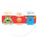 Trick or Treat Monsters stickers