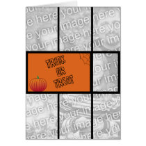 Trick or Treat Photo Card cards