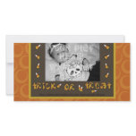Trick or Treat Photo Card