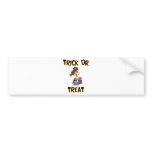 Trick Or Treat (Pirate Costume) bumper stickers