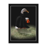 Trick or Treat Time for Dracula Duck Post Cards