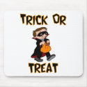 Trick Or Treat (Vampire Costume) mousepads