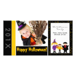 Trick-or-Treaters Family Halloween Photocard Photo Card