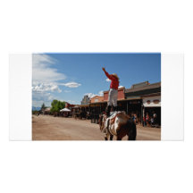 Trick Rider photo card