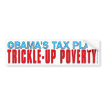 Trickle-Up-bumper bumper stickers