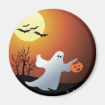 TrickOrTreat two Button Refrigerator Magnet