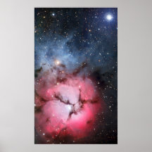Trifid Nebula Space Astronomy Posters