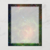 Trifid Nebula Space Spitzer Full Color Flyer