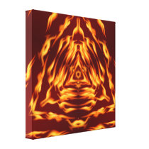 Trinary Fire Canvas Prints