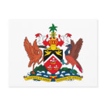 Trinidad And Tobago Coat of Arms Postcard