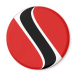 Trinidad and Tobago Fisheye Flag Magnet