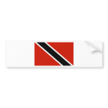 Trinidad and Tobago flag bumper stickers