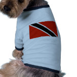 Trinidad and Tobago flag pet clothing