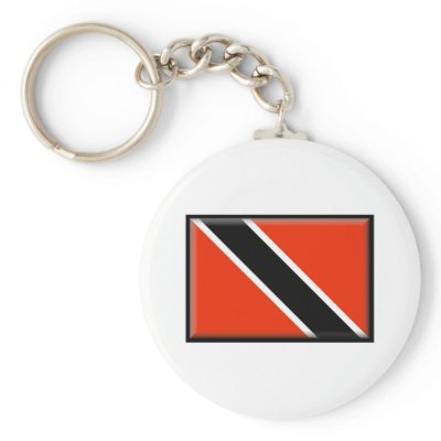 Trinidad and Tobago Flag Keychains by jacinto888
